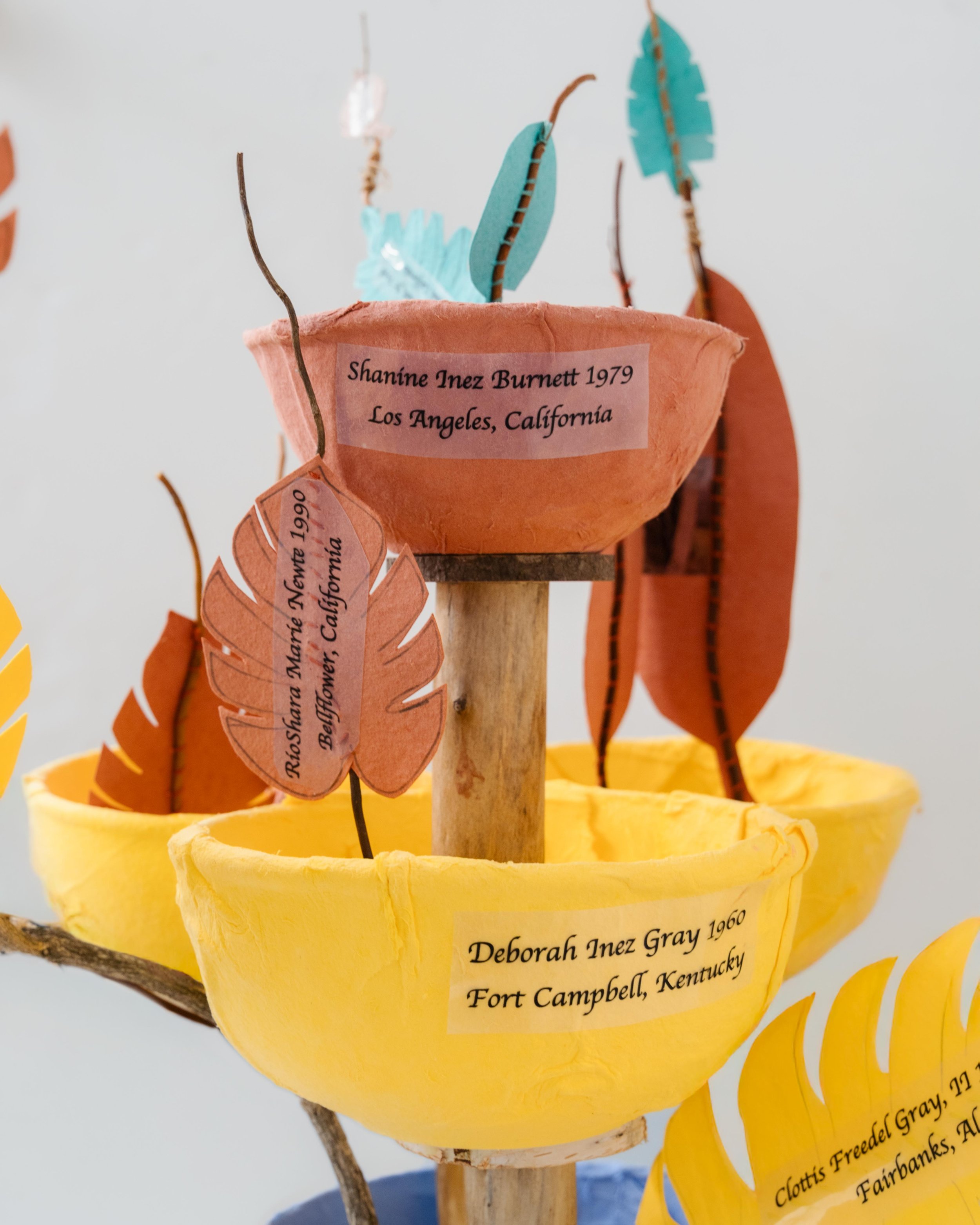 The Legacy of Bowls and Branches — installation photograph 6